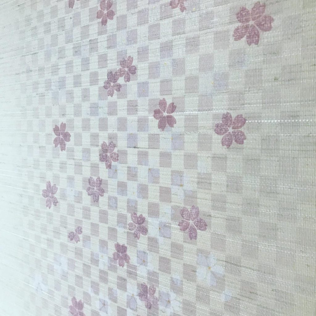 桜の模様の襖