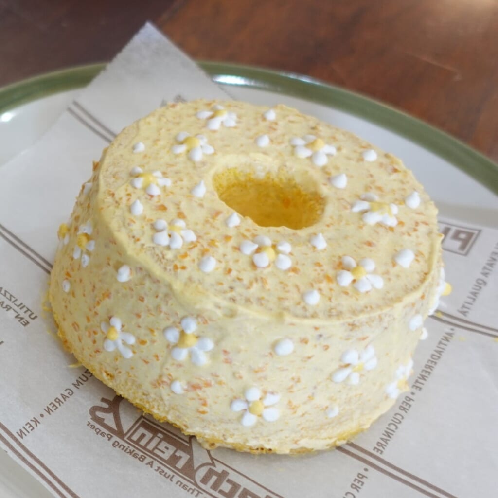 お客様が米粉で作った、カボチャのシフォンケーキとクッキーの試作 レンタルキッチン企画中 兵庫県加古川市
