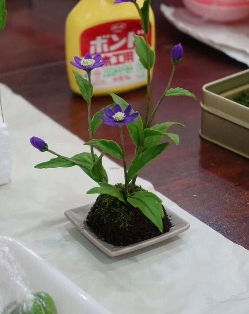 本物みたい！粘土で作る盆栽教室 兵庫県加古川市